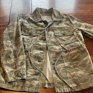 American Eagle Outfitters Camouflage Utility Jacket